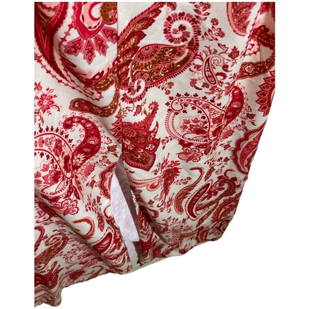 River Island Rhianna Paisley Long Sleeve Maxi Dress - Picture 5 of 7